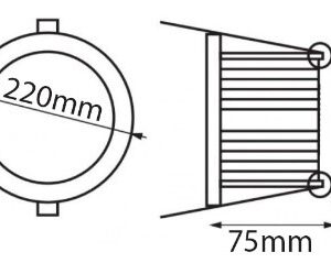 DOWNLIGHT BLANCO OSRAM (880004-880006) - Imagen 3