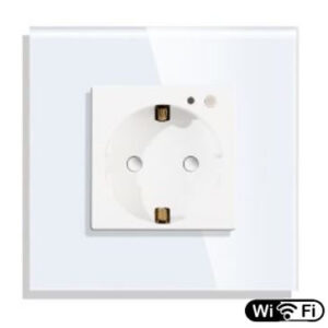 ENCHUFE WIFI BLANCO CRISTAL 2.5D - Image 1